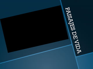 PAISAJES DE VIDA 
 