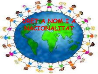 DRET A NOM I A NACIONALITAT