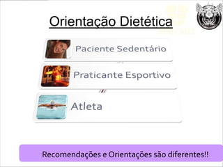 Orientação Dietética




Recomendações e Orientações são diferentes!!
 