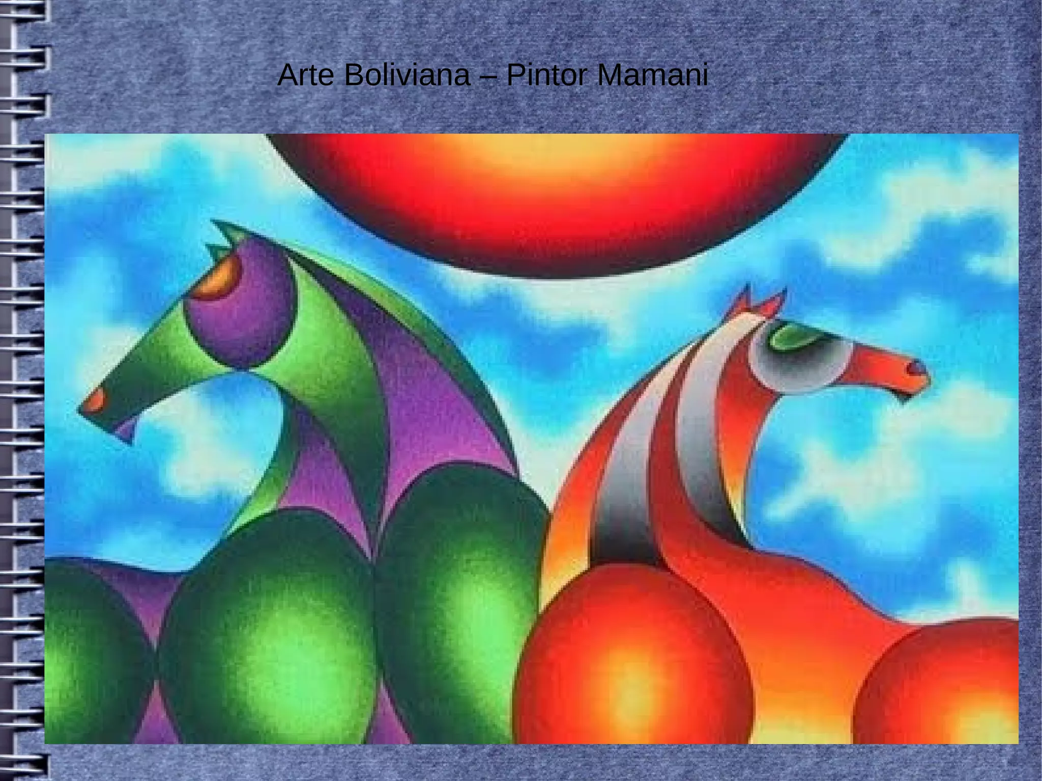 Arte Boliviana – Pintor Mamani