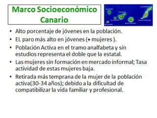 Marco socioeconómico canario