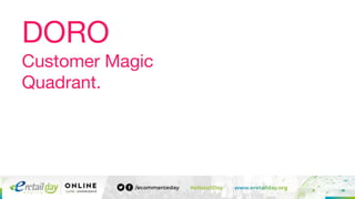 DORO
Customer Magic
Quadrant.
 