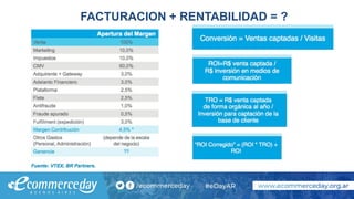 FACTURACION + RENTABILIDAD = ?
 