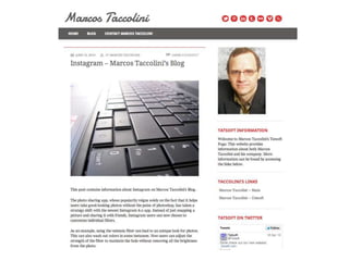 Marcos Taccolini - Tatsoft - Website Preview