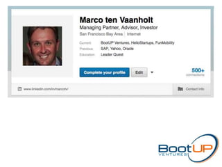 Marco ten Vaanholt   BootUp ventures - dif14 - 12-11-14