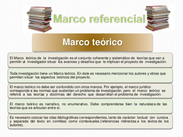 Que Es El Marco Referencial De Un Proyecto - slingo