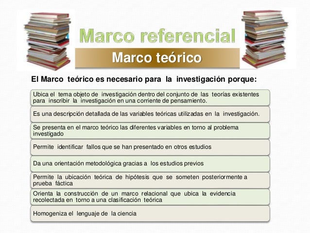 Marco teorico referencial