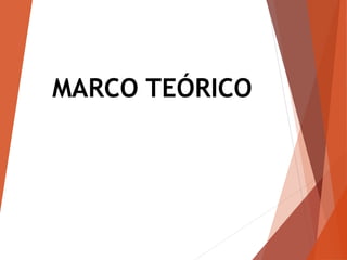 MARCO TEÓRICO
 