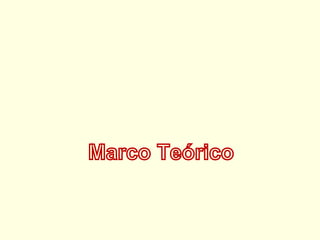 Marco teorico 1