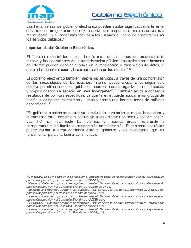 Marco teórico conceptual gobierno electrónico