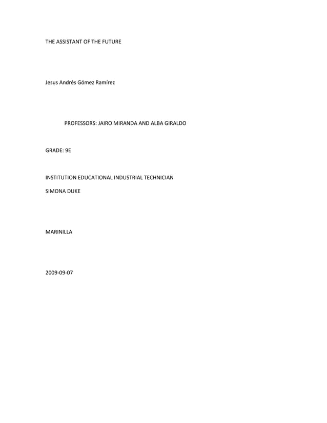 Marco Teorico En Ingles PDF