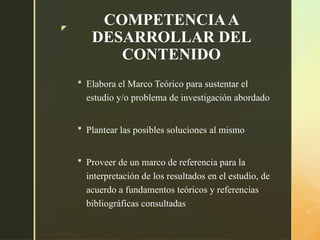 MARCO TEORICO PARA ELABORACION DE MONOGRAFIA JDaniel | PPTX