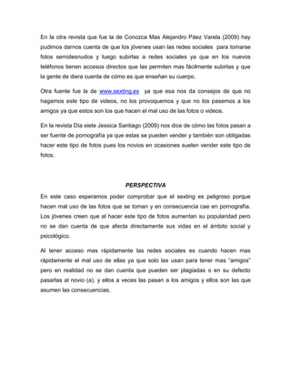 Marco teorico sexting final