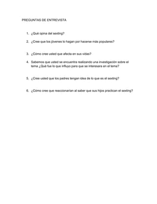 Marco teorico sexting final