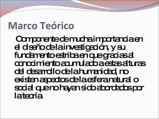 Marco Teórico ,[object Object]