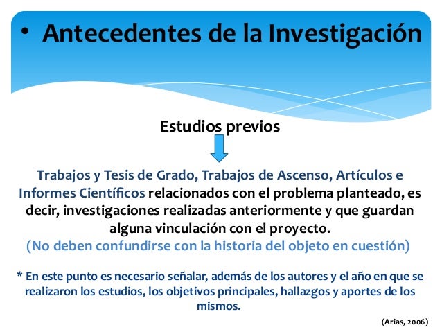 Marco Teórico de una Investigación científica bajo el