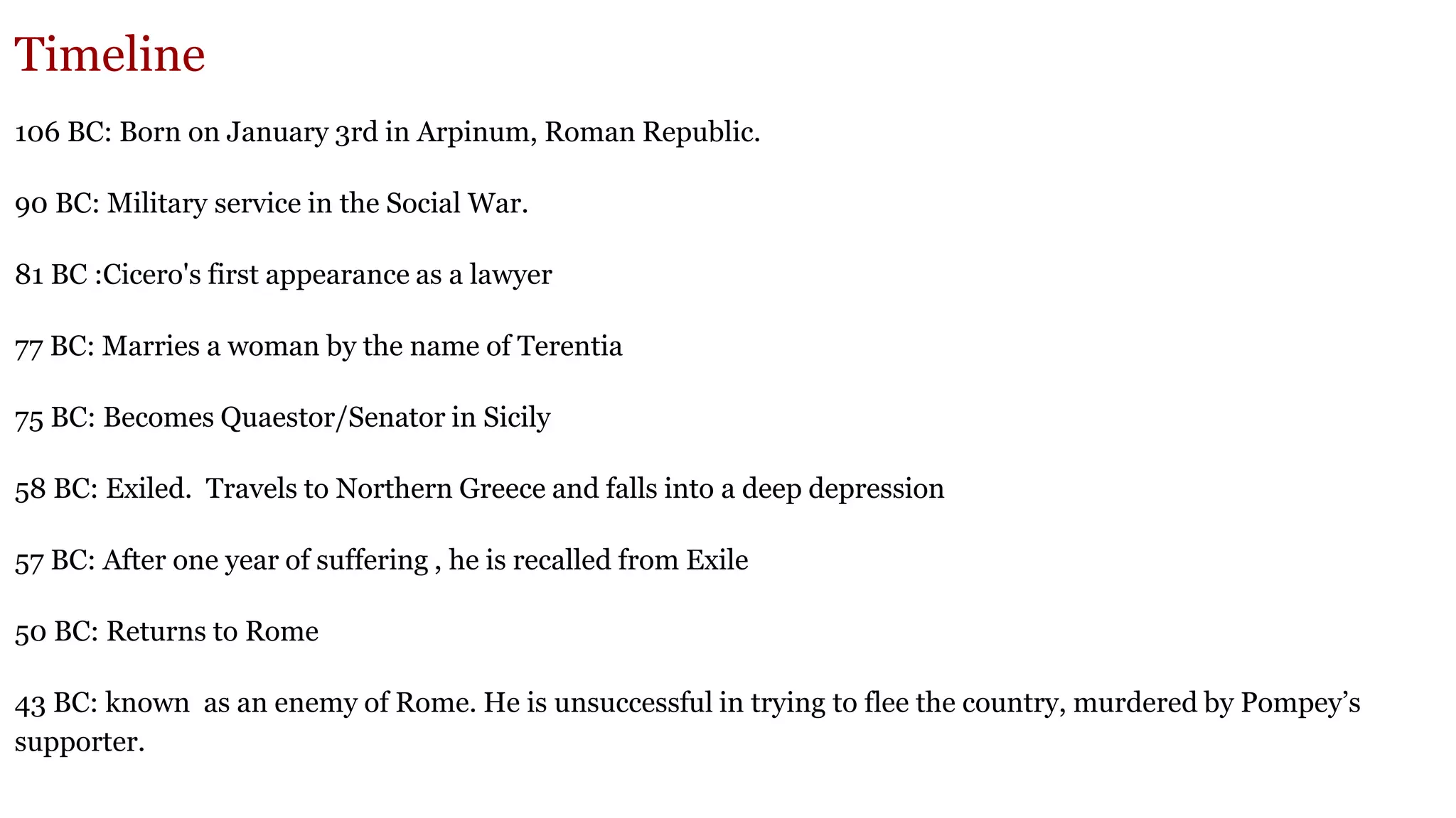 Marcus tullius cicero | PPTX