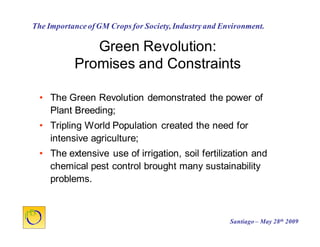 Cultivos Genéticamente Modificados