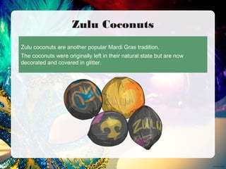 mardi gras coconuts