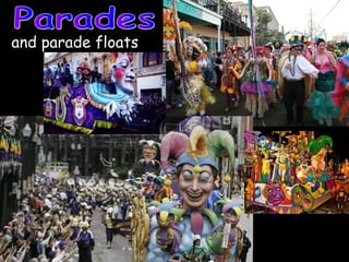 and parade floats