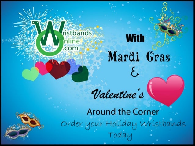 mardi gras wristbands