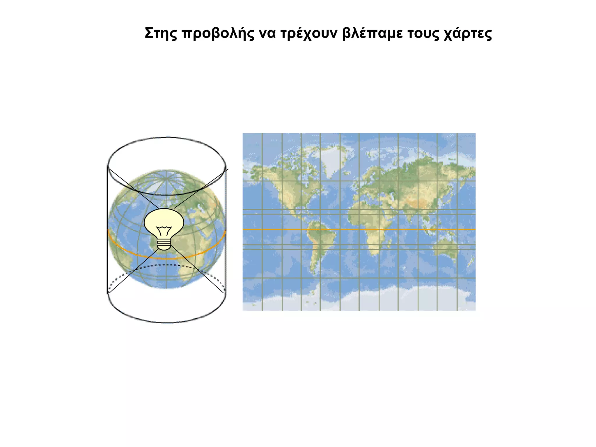 Στης προβολής να τρέχουν βλέπαμε τους χάρτες 