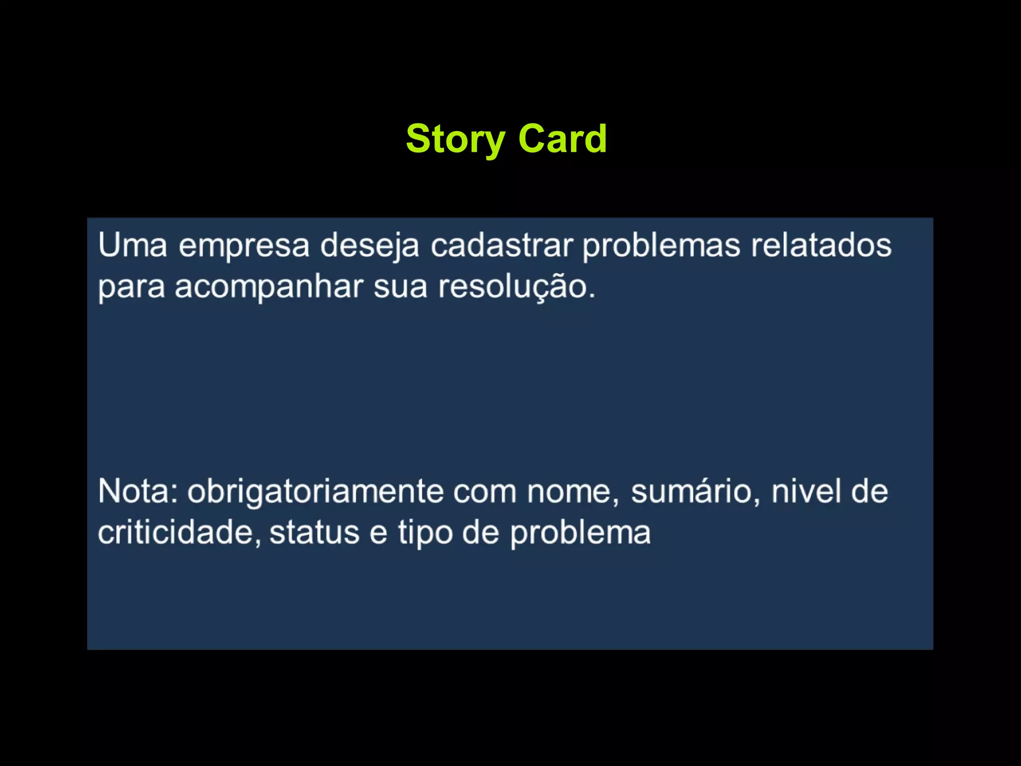 Story Card 