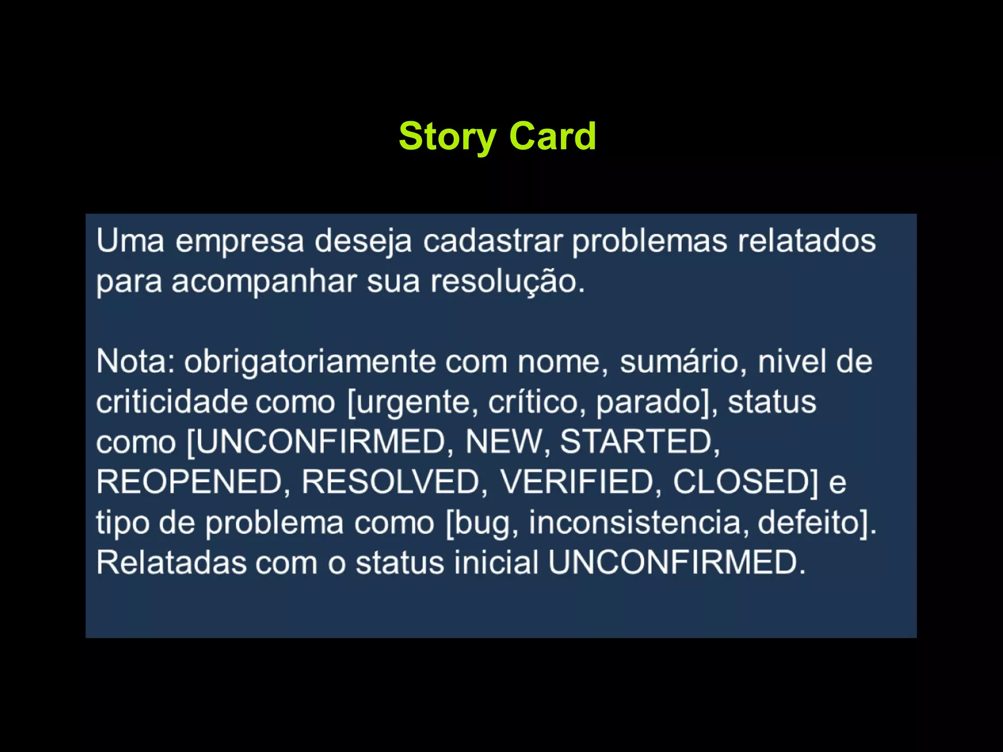 Story Card 