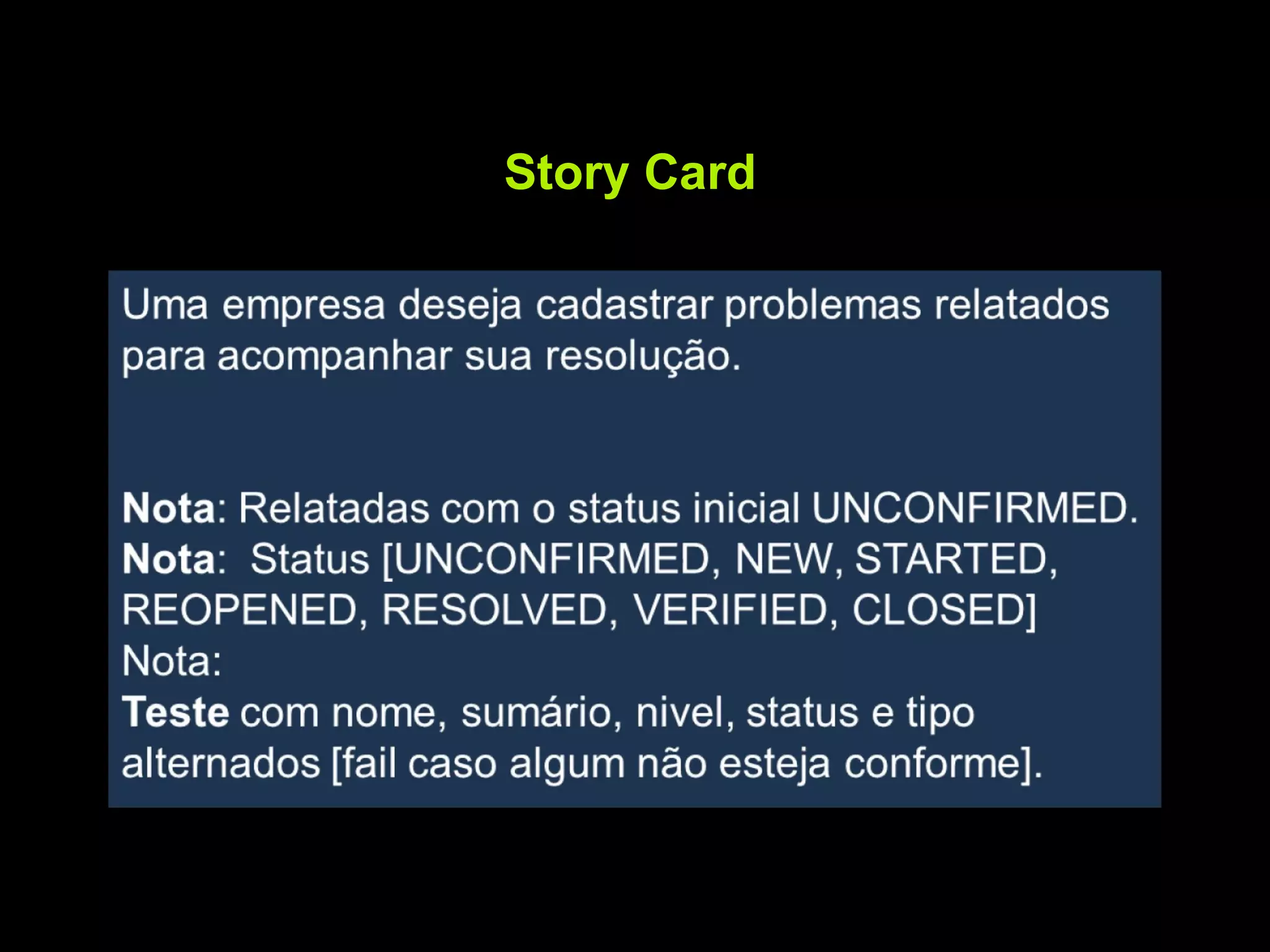 Story Card 