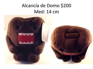 Alcancía de Domo $200 Med: 14 cm