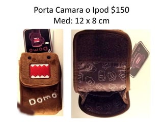 Porta Camarao Ipod $150Med: 12 x 8 cm