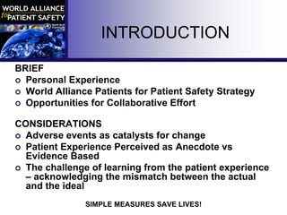 Patients for patient safety | PDF