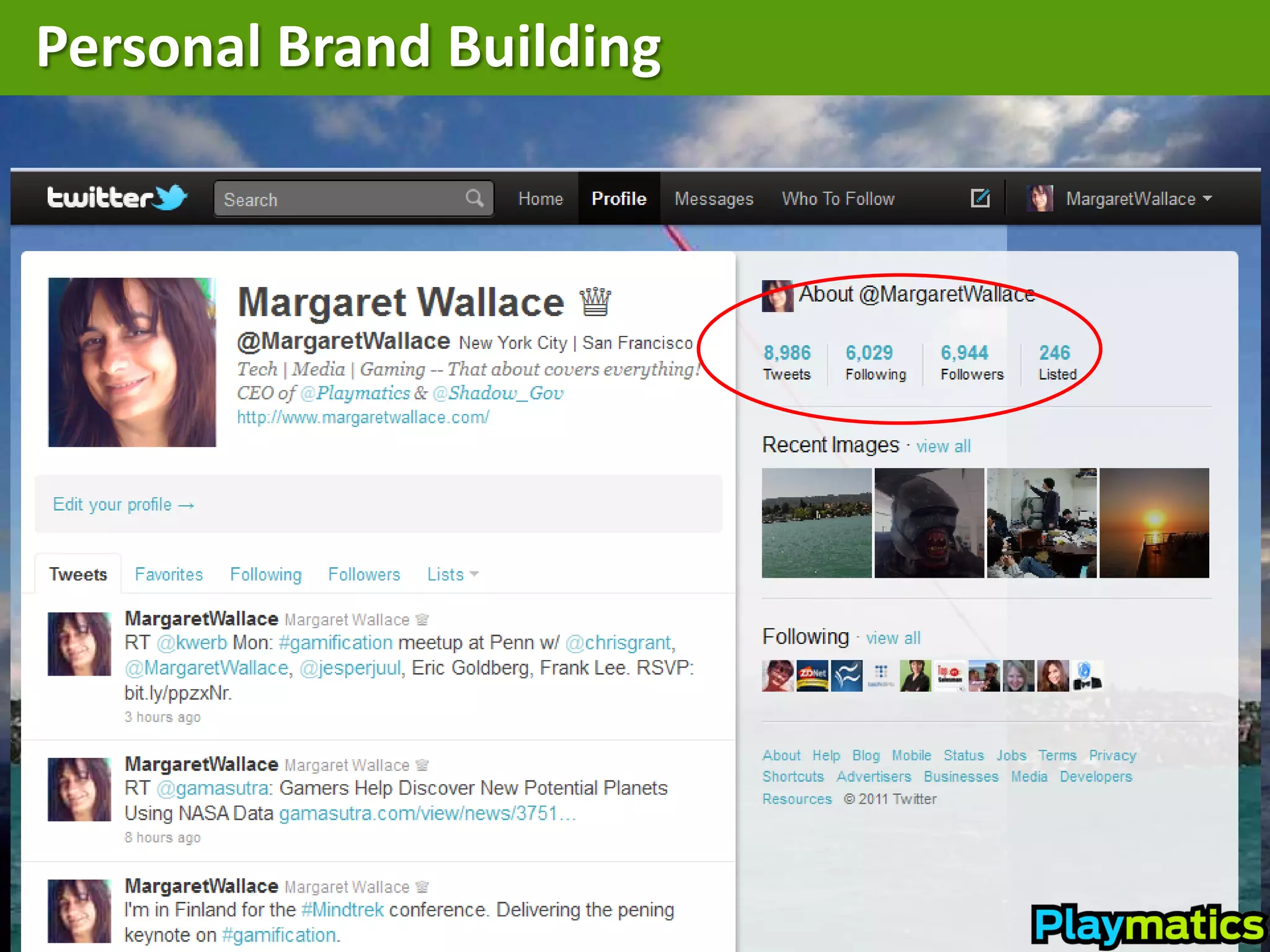 Personal Brand Building
 