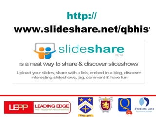 http:// www.slideshare.net/qbhistory   