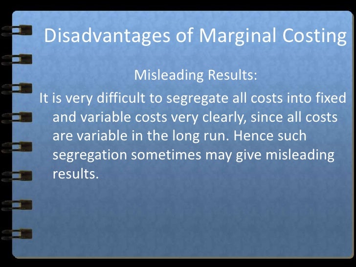Marginal cost