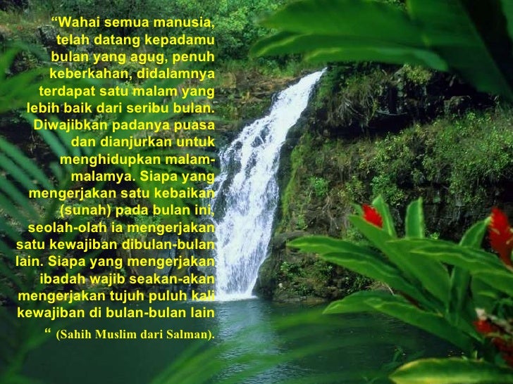 MARHABAN YA RAMADHAN