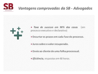 SB Advogados - Recuperação de Crédito e Insolvência