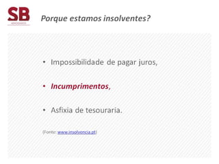 SB Advogados - Recuperação de Crédito e Insolvência