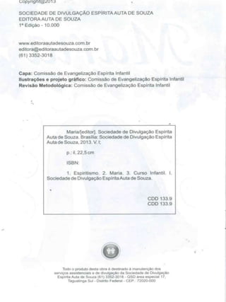 Cartilha Maria -Aula especial