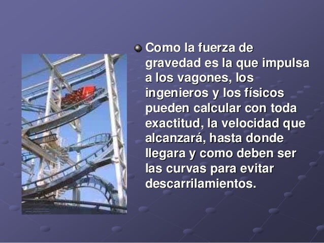 como funciona una montana rusa?