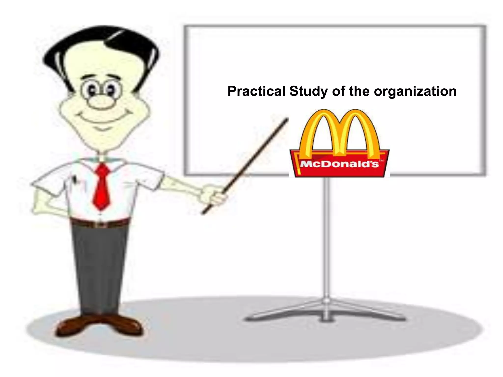 Practical Study of the organization
 