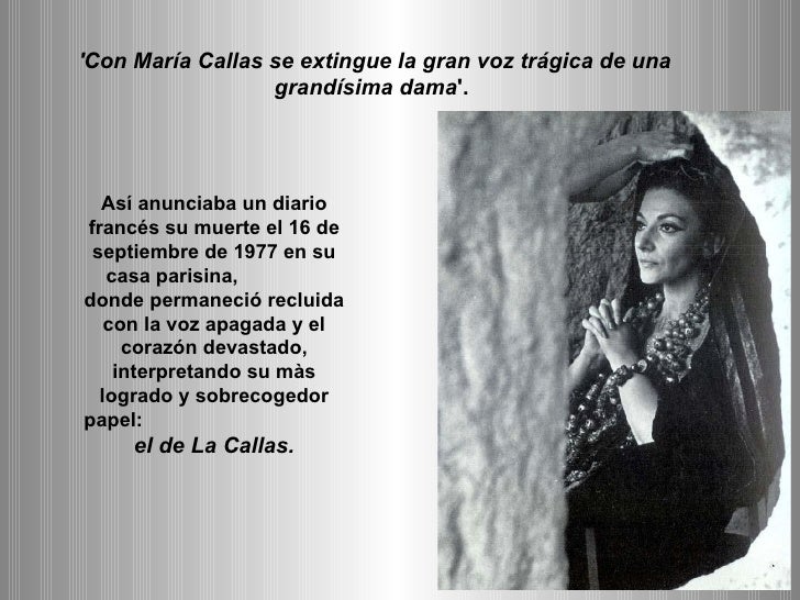 Maria Callas