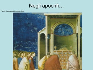 Negli apocrifi… Padova, Cappella degli Scrovegni - Giotto 