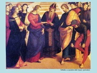 Raffaello, Lo sposalizio della Vergine  (particolare) 