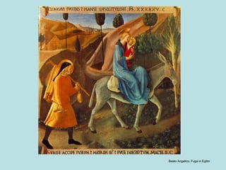 Beato Angelico, Fuga in Egitto 