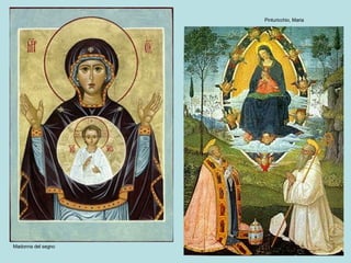 Madonna del segno Pinturicchio, Maria 