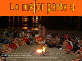 Tiene de bueno: -Que se tienen mas amigos,pues mientras se estudia, se conocen muchas personas, que estan contigo en clase. -Se tienen mas ganas de salir a la calle a divertirse. -No te preocupa pagar impuestos,ni tienes gastos de ningún tipo, pues eso lo tienen nuestros padres. -No se tienen enfermedades. La mejor parte :) 