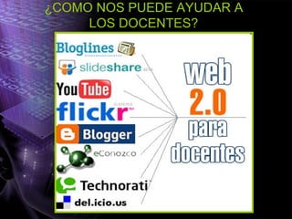 ¿COMO NOS PUEDE AYUDAR A LOS DOCENTES? 