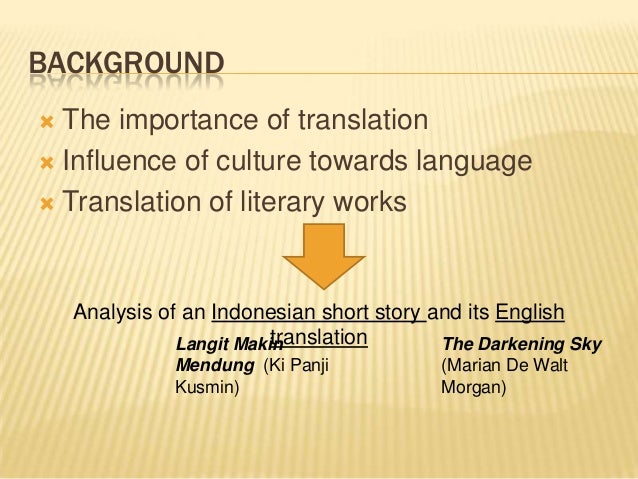 Strategies in Translating Indonesian CultureBound Elements into Engl… Strategies in Translating Indonesian CultureBound Elements into Engl…