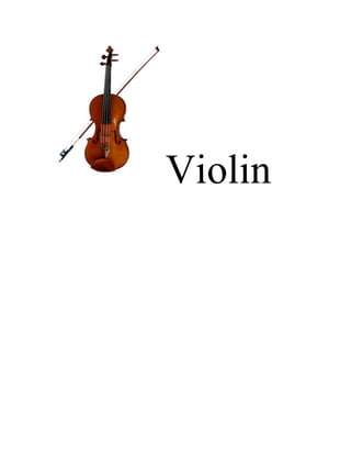 Violin
 